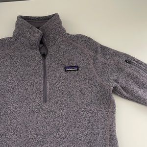 patagonia purple pullover